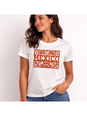 MEXICO t-shirt cinco de mayo short sleeves summer lightweight tee NWT TEE